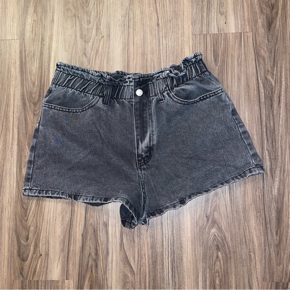 Forever 21 Paperbag Denim Shorts